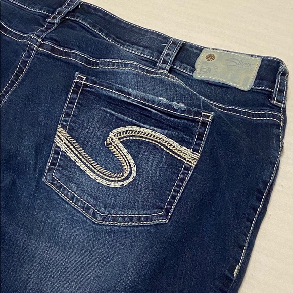 Silver Jeans Pants - Silver Jeans Co. Suki Mid Rise Curvy Fit Bermuda Jean Shorts Size plus 22 x 11”